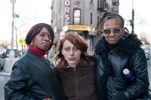 Nicky, Vanessa and Mary Alice: Hunts Point, Bronx by Chris Arndade