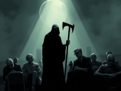 Grim reaper with men